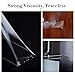 Super Sticky Magic Nano Adhesive Tape Multi-function Transparent Double-sided Tape with Scissors, Anti-slip Traceless Washable Gel Pad Tape for Paste Photos, Kitchen tools, Fix Carpet Mats(9.84 ft)
