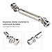 RC Car Drive Shaft, Metal RC Rear Middle Drive Shaft for FY-01/02/03/04/05 / Wltoys 12428/12423 Car Upgrade Part Accessory
