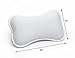 Non-Slip Bath Pillow - Gift Set with Konjac Bath Sponge, 2 Suction Cups, Supports Neck, Shoulders and Back, Luxurious Cushion, Great for Straight Back Tubs, Jacuzzi Spas. The Ultimate Head Rest.