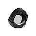 LAYs Ring Watch Finger Quartz Movement Watch Jewelry Gift (Black)
