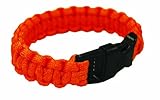eGear Survival Essentials Para Survival Bracelet, Orange
