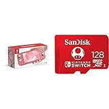 Nintendo Switch Lite - Coral with SanDisk 128GB