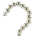 WHOSEE 4 Pack Clothes Pearl Hanger 10KG Weight Bearing Trouser Bead Skirts Hanging Holder White