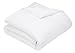 Pinzon 160 Gram Pinstripe Flannel Cotton Duvet Cover, Full / Queen, White Pinstripe