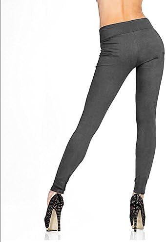 Cotton Spandex Basic Knit Jersey Full or Capri Leggings for Women Pack of 2 or 1 pair Yoga Pants