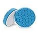 Chemical Guys BUFX_105HEX5 Hex-Logic Light Polishing/Finishing Pad, Blue (5.5 Inch Pad made for 5 Inch backing plates), 1 Pad Included