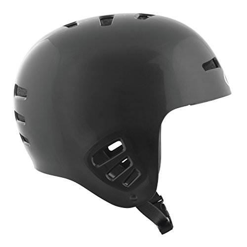 TSG - Dawn Flex Solid Color (Black, S/M 54-56 cm) Helmet for Bicycle Skateboard