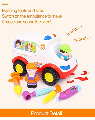 6 LOVE+GIFT+Ambulance+Vehicle+Pretend+Medical