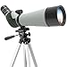 ELLTOE 20-60x80mm Porro Prism Spotting Scope with Tripod, 45-Degree Angled Big Eyepiece,Waterproof Fogproof Spotter Scope for Target Shooting Bird Watching Archery Wildlife Scenery (X-Large)