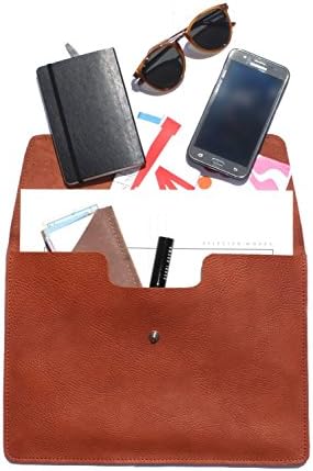 Genuine Leather iPad Pro case, brown or black leather sleeve for iPad Pro 12.9'' Brown Premium Leather Handcrafted Protective Cover JAM10 by FORMA Handmade