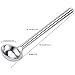 Tenta Kitchen Long Soup Ladle Professional Large Stainless Steel Serving Spoon Gravy Ladle For School Canteen,Hotel Kitchen,Restaurant (5