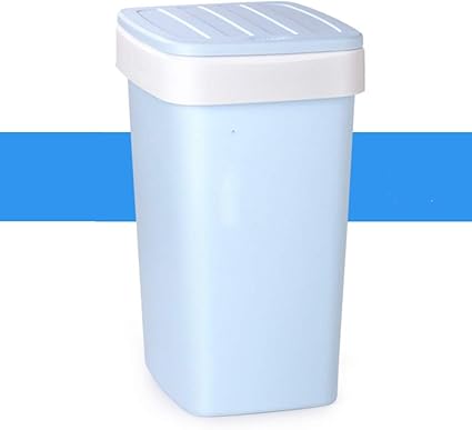 FCSFSF Bote de Basura Bote de Basura de plástico, Tapa a presión y