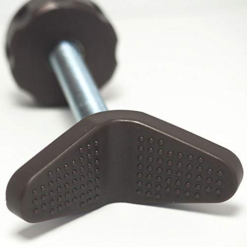 Baby Gate Guru Extra Long M10 (10mm) Stair Banister Adapter YSpindle Rods 2 Pack for Pressure