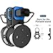 H.VIEW Echo Dot Wall Mount Holder Stand for 2nd Generation,Full Protection Shelf,A Space-Saving Solution for Your Smart Home Speakers, Hide Wires,Build-in Cable Management -Black