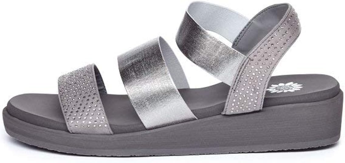 yellow box women's sandals