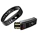 Keoker ID115 Fitness Tracker Smart Wristband, Sport Activity Monitor, Step Counter & Sleep Montior Bluetooth Smart Bracelet for IOS & Android Phone (Black)