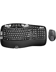Logitech MK570 Wireless Wave Ergonomic Keyboard and Mouse Combo