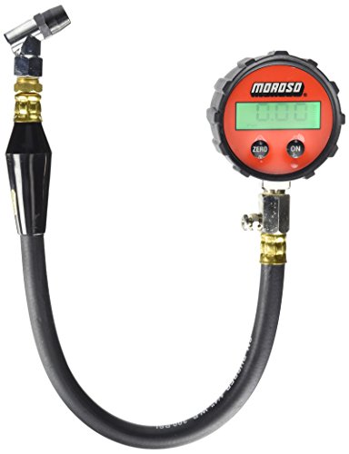 Moroso89575 Digital Backlit Tire Pressure Gauge, 0-60 PSI