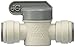 John Guest PISV0416S Straight Acetal Valve (Pack of 10)