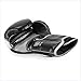 Sanabul Essential Gel Boxing Gloves for Men & Women, Kickboxing MMA, Muay Thai Gloves and Heavy Bag Training Punching & Sparring, Black/Metallic Silver 12 oz