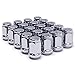 Mastiff 13754, Acorn Bulge After-Market Lug Nut Set - 1/2-20 Thread, Triple-Chrome Finish, 3/4 Hex, 60 Degree Conical Seat (Pack of 20)