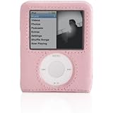 Griffin Elan Form Hard-Shell Leather Case for iPod nano 3G (Pink)