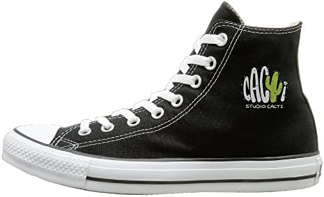 Kzsc55 Studio Cacti High-tops Canvas Shoes For Unisex 36