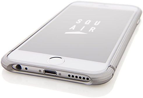 [Made in Japan] SQUAIR "The Edge" [Silver] iPhone 6 Bumper case for iPhone 6 4.7 inchi | Alminum Metal Bumper Frame