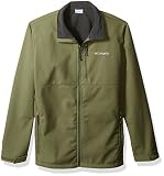 Columbia Men's Ascender Softshell Jacket, Water & Wind Resistant, XLT, Mosstone