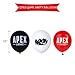 APEX Party Supplies - Party Decoration and Favors, Including 12 Balloons, a Happy Birthday Banner, a Cake Topper, 24 Cup Cake Topper, 2 Goody Bags 55 pcs APEX Stikers and 32 DIY Bullet Hole Stikers, G