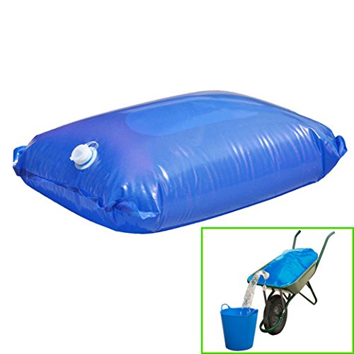 Premium Wheelbarrow Water Bag, Water Storage Bladder, Garden & Farm & Equestrian Water Container Carrier Cart -21Gallon/80L-Simple Solution to Transporting Water Where There is No Hosepipe Available - Thumbnail 7