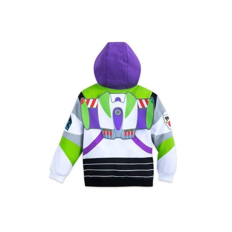 Disney Buzz Lightyear Costume Hoodie for Boys - Toy Story Multi - Funtober