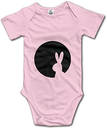 Moony Bunny Rabbit Baby Onesie,100% Cotton Baby Newborn Clothes