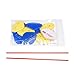 Clip2Keep Starter Kit - 10 Spray Can Straw Holders with 2 Extra Straws - Plastic Clip with Self-Adhesive Pad (5 Blue/5 Yellow) for Corrosion Inhibitor, Silicone Spray, Lock and Bike Chain Lubricant