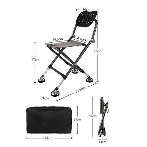 Fischen Stuhl Falten Tragbare Angelsitz Thickening Mehrzweck-Fischischlasgerät Komfortable Starke Last Trägt 150kg – Bild 8