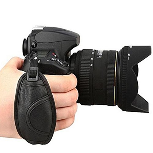 UTL Camera Hand Strap Grip for Canon 5D Mark II 650D 550D 70D 60D 6D 7D Nikon D90 D600 D7100 D5200 D3200 D3100 D5100 D7000 for Sony