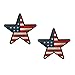 Racket Expressions American Flag Star Tennis Vibration Dampener 2 Pack