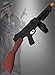 ESG Warehouse Tommy Gun Toy Thompson Machine Gangster Costume Plastic Accessory Noise