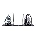 Seven20 Star Wars Droid Bookends - Decorative Metal R2-D2 and BB-8 Designs