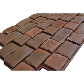 Plastic Molds Concrete Set Patio Paving Mold 1 pcs - Big Beautiful Pathmaker Precast Concrete Molds and Forms Stampcrete for Walkways - Large Cobblestone, Reusable