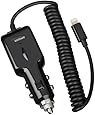 AmazonBasics Apple Certified Lightning Car Charger - Frustration Free Packaging - Black