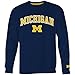 Michigan Wolverines Crewneck Sweatshirt Navy