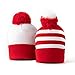 NINANO Winter Beanie Hat - Knitted Fabric Wheres Waldo Costume Hat (2Set)