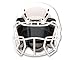 Smoke Tint Football Visor - Fits Kids | Youth | Adult Helmets - Eye Protection Prevents Eye Pokes