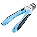 Mockins Professional Dog Nail Clippers and Nail File with Ergonomic Handles and Circular Blade for Safe and Easy Use - Blue | Dog Supplies & Pet Gentle