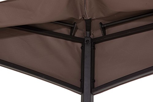 Sunjoy 11.4'X 13.2' Madison Pavilion Hex Shape Soft Top Gazebo with Serving Shelf Sunjoy 11.4'X 13.2' Madison Pavilion Hex Shape Soft Top Gazebo with Serving Shelf