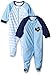 Gerber Baby Boys' 2-Pack Sleep 'N Play-Closeout, Transportation, 0-3 Months