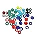 Jingyi E-commerce 30 Pcs Running Bib Clips Fixing System Race Number Buckle Marathon Number Buckle Fasteners/Holders, Random Color