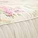 LELVA Beautiful Lace Ruffle Queen Bed Skirt Romantic Girls Bed Sheets Skirted Sheet