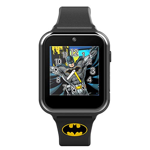 Accutime Kids DC Comics Batman Black Educational Learning Touchscreen